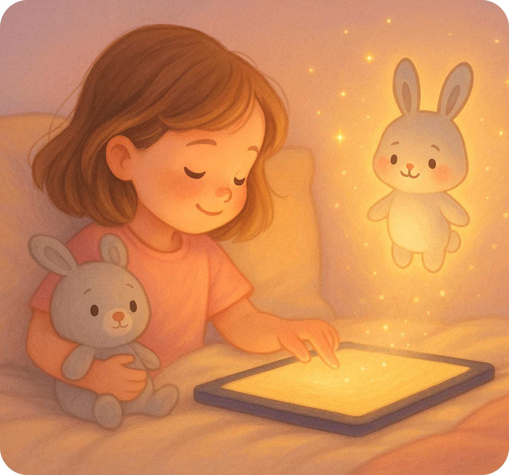 Personalization screen of M-ai Story